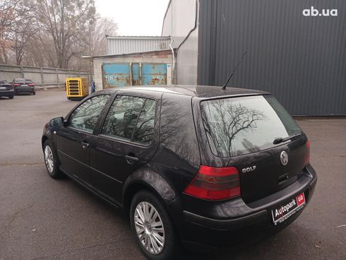 Volkswagen Golf 2001 черный - фото 7