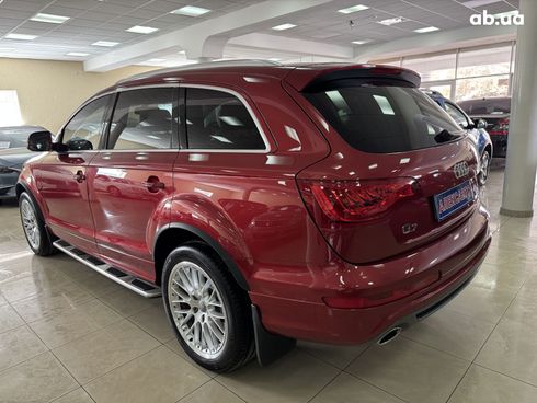 Audi Q7 2011 вишневый - фото 8