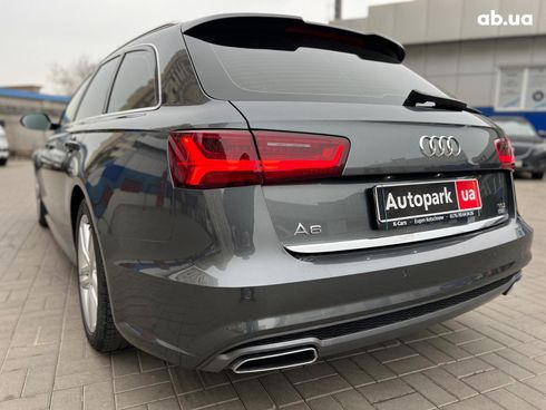 Audi A6 2018 серый - фото 12