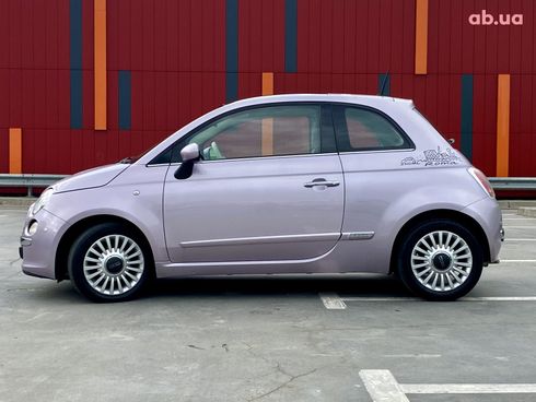 Fiat 500 2013 фиолетовый - фото 12