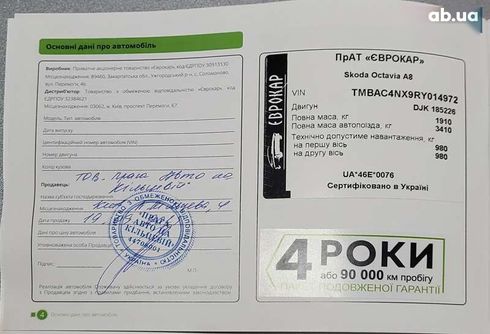 Skoda Octavia 2023 - фото 7