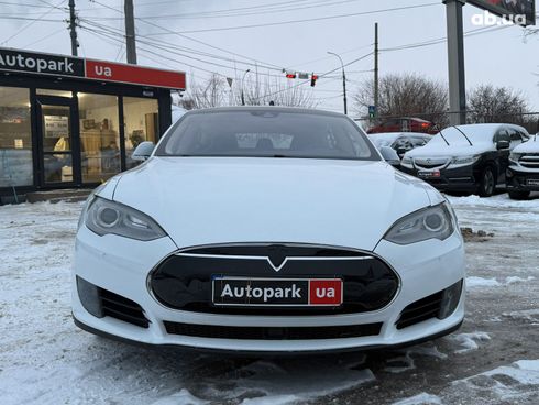 Tesla Model S 2015 белый - фото 2