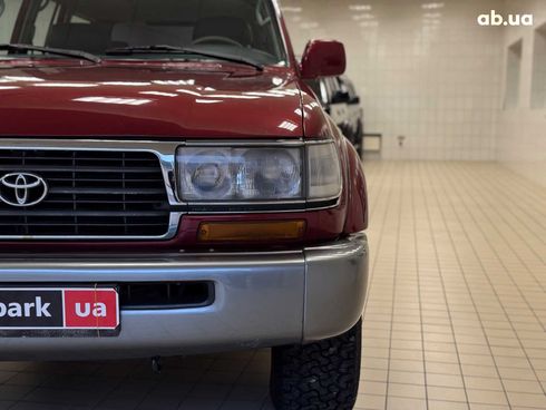 Toyota Land Cruiser 1997 красный - фото 4