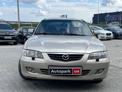 Mazda 626 2001 серый - фото 2