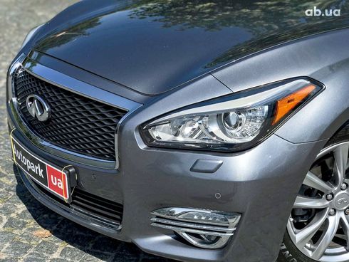 Infiniti Q70 2016 серый - фото 9