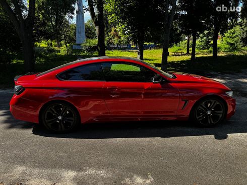 BMW 4 серия 2016 красный - фото 4