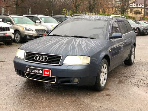Audi A6 2001 синий - фото 2
