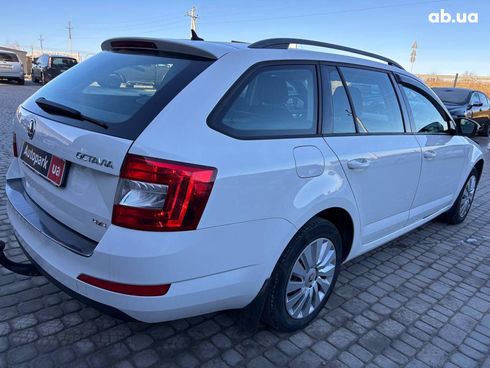 Skoda octavia a7 2014 белый - фото 7