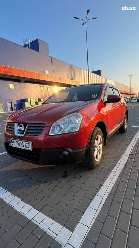 Nissan Qashqai 2007 красный - фото 9