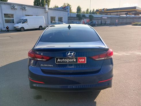 Hyundai Elantra 2016 синий - фото 9