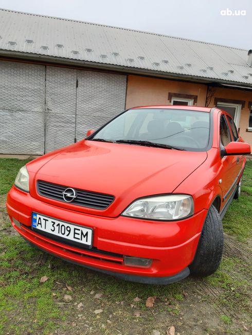 Opel Astra G 2003 красный - фото 9