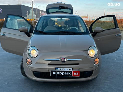 Fiat 500 2011 бежевый - фото 21