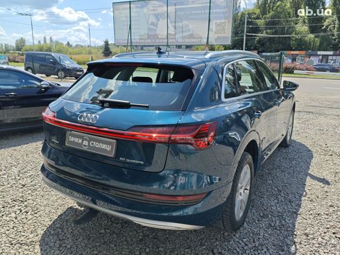Audi E-Tron 2020 синий - фото 6