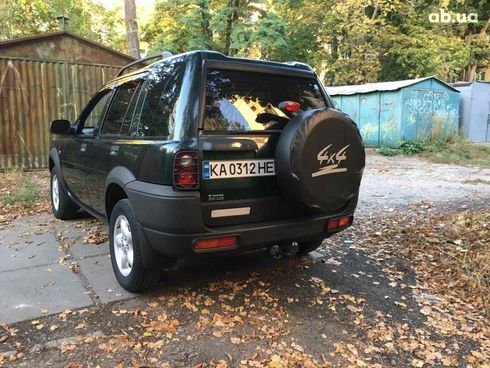 Land Rover Freelander 1999 зеленый - фото 2