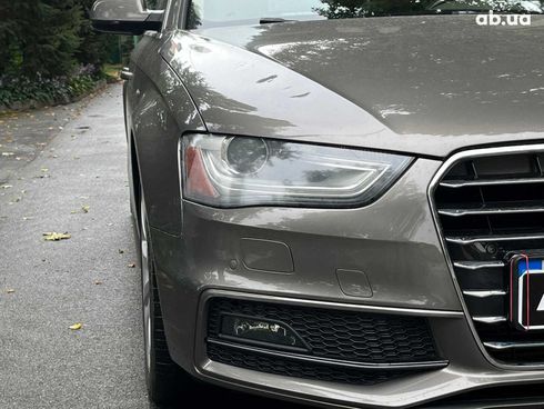 Audi A4 2014 серый - фото 4