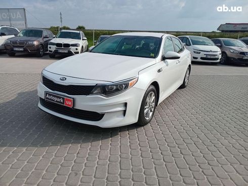 Kia Optima 2017 белый - фото 29