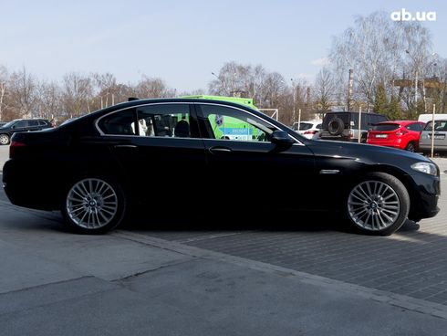 BMW 5 серия 2015 черный - фото 8