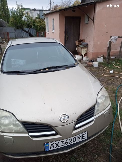 Nissan Primera 2003 золотистый - фото 5