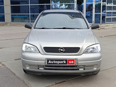 Opel Astra 2007 серый - фото 2