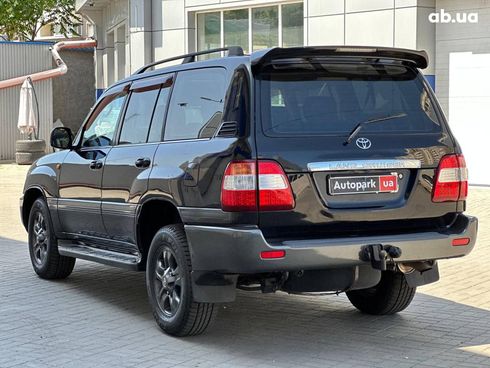 Toyota land cruiser 100 2007 черный - фото 6