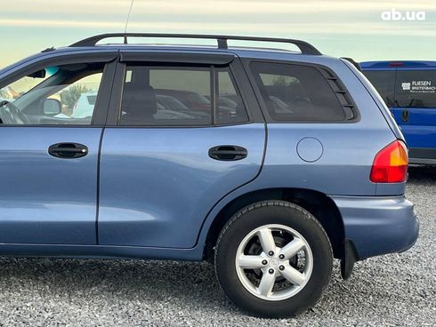 Hyundai Santa Fe 2003 синий - фото 6