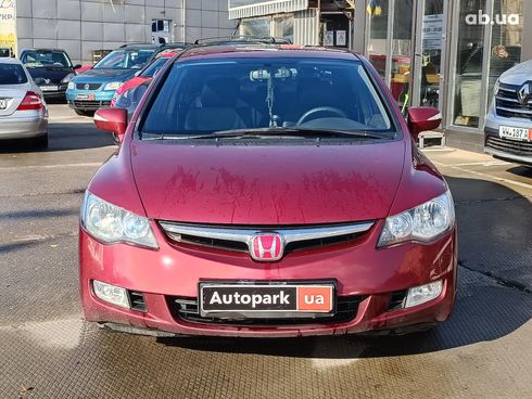Honda Civic 2008 красный - фото 2