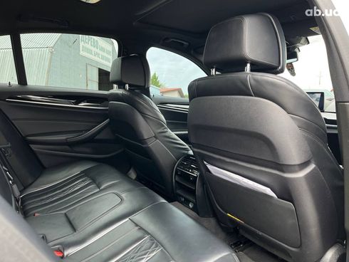 BMW 5 серия 2019 серый - фото 37