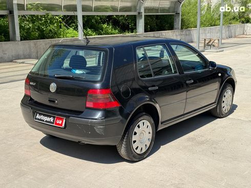 Volkswagen Golf 2001 черный - фото 8