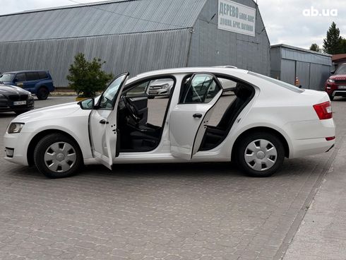 Skoda octavia a7 2016 белый - фото 25