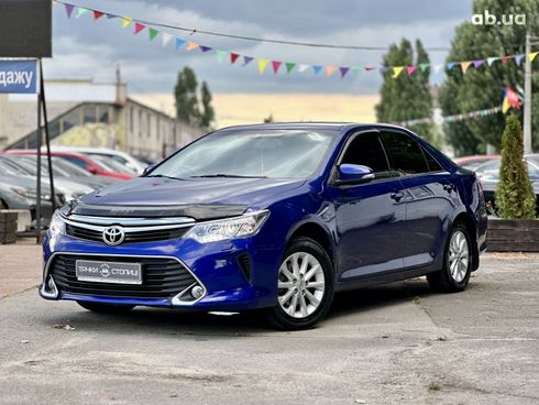 Toyota Camry 2015 синий - фото 3