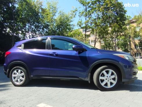Honda HR-V 2017 синий - фото 4