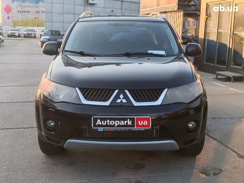 Mitsubishi Outlander 2008 черный - фото 2