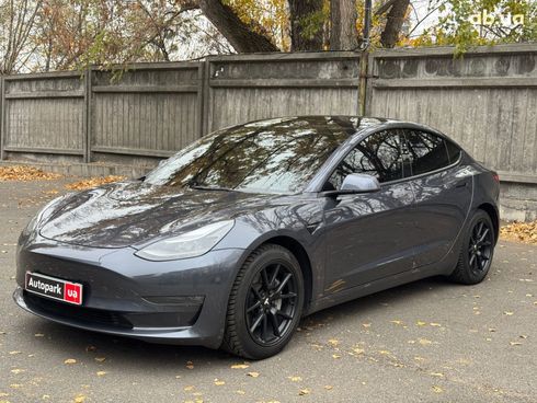 Tesla Model 3 2022 серый - фото 2