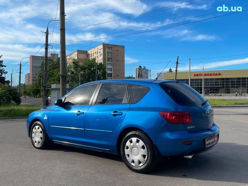 Mazda 3 2005 синий - фото 7