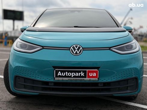 Volkswagen ID.3 2021 зеленый - фото 2
