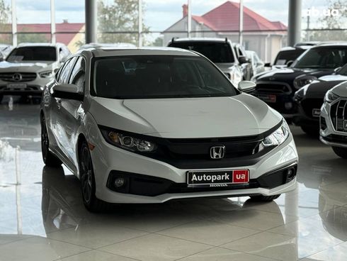 Honda Civic 2020 белый - фото 6