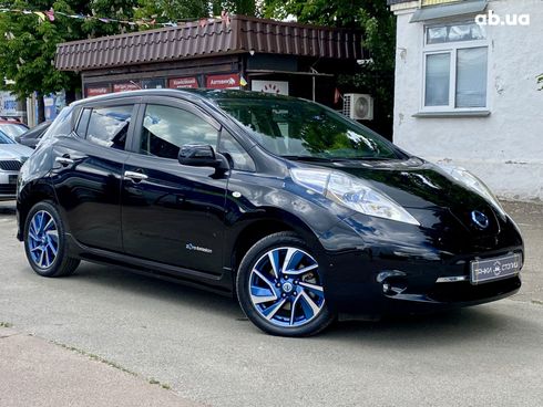 Nissan Leaf 2014 черный - фото 3