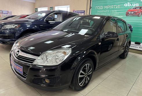 Opel Astra 2007 черный - фото 11