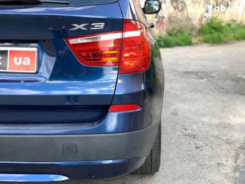 BMW X3 2011 синий - фото 11