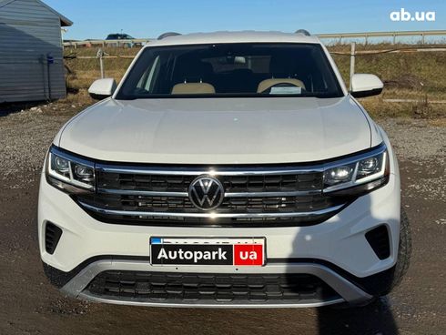 Volkswagen Atlas Cross Sport 2020 белый - фото 5