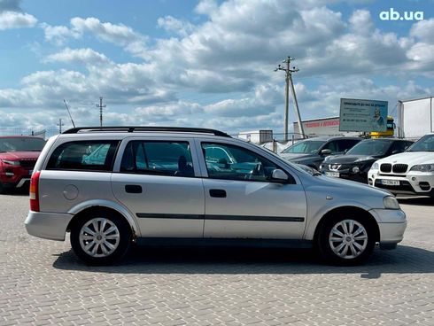 Opel Astra 2001 серый - фото 10