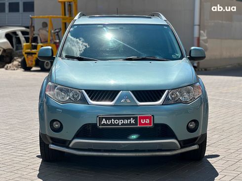 Mitsubishi Outlander XL 2007 зеленый - фото 2