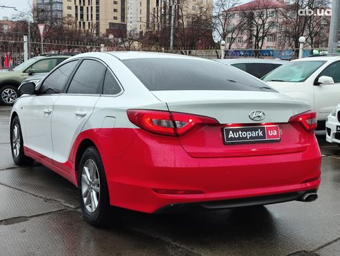 Hyundai Sonata 2016 белый - фото 10