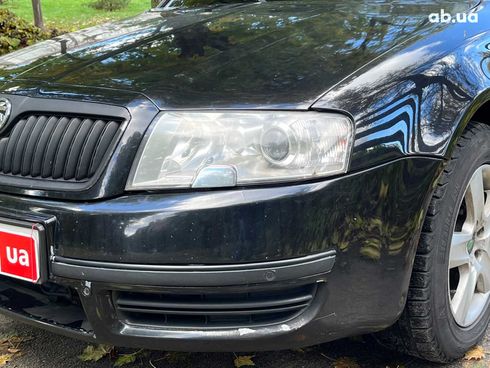 Skoda Superb 2006 черный - фото 6