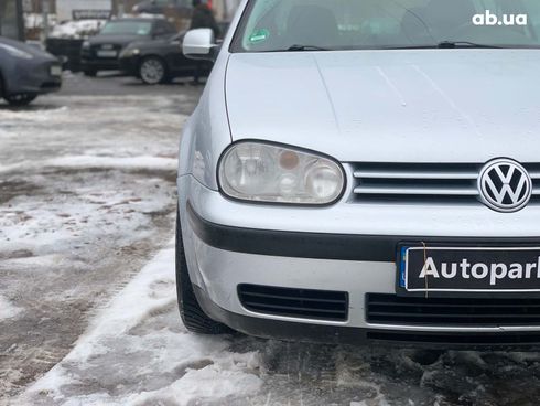 Volkswagen Golf 2001 серый - фото 10