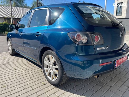 Mazda 3 2007 синий - фото 10