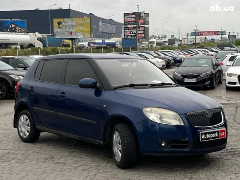 Skoda Fabia 2007 синий - фото 3