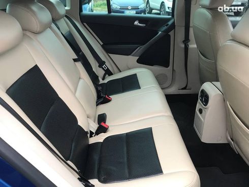 Volkswagen Tiguan 2008 синий - фото 14