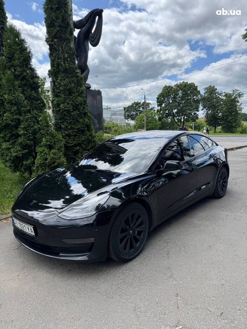 Tesla Model 3 2022 черный - фото 5