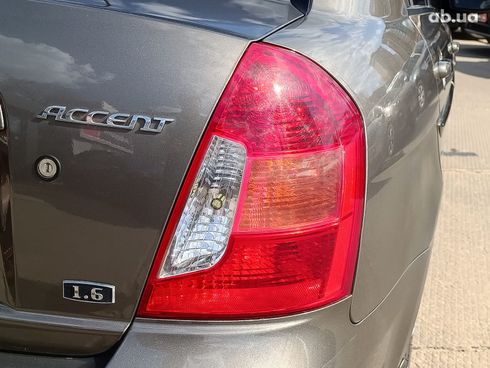 Hyundai Accent 2008 серый - фото 7